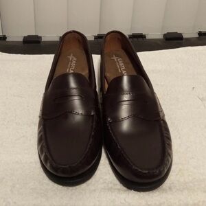 Eastland Women’s Dark Brown Leather Penny Loafers Classic Size 6.5